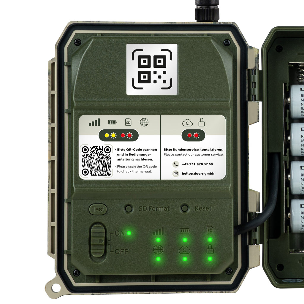 Wildkamera Cloud Pro 4G - Simlockfrei, APP, Akku- & Batteriebetrieb