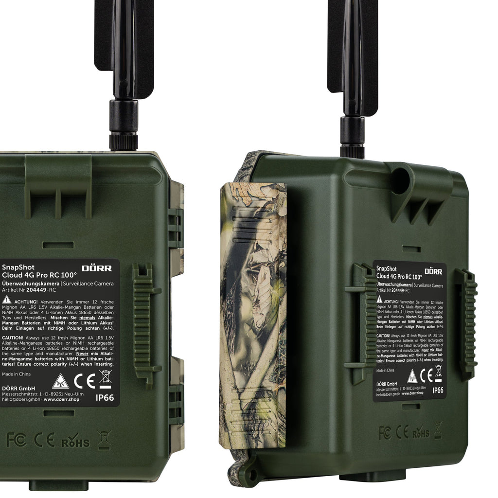 Wildkamera Cloud Pro 4G - Simlockfrei, APP, Akku- & Batteriebetrieb