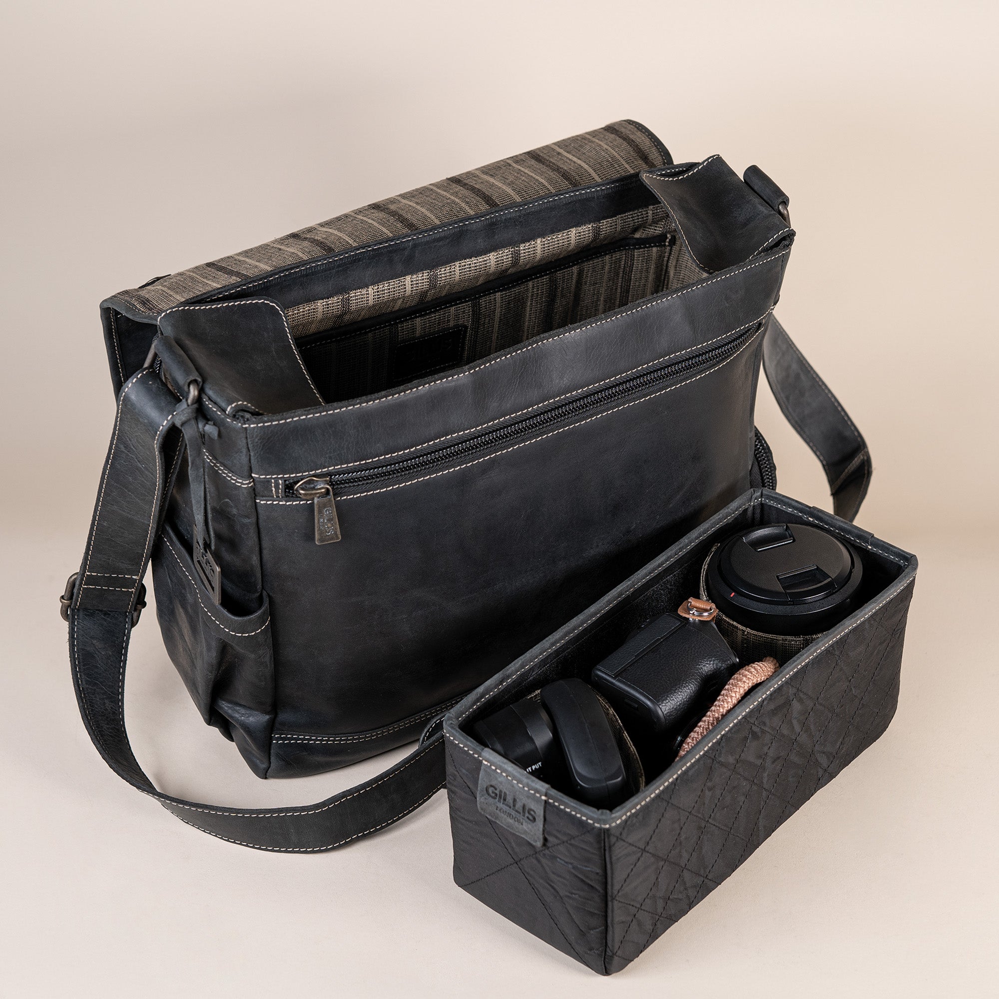 Leder Street-Messenger-Bag Trafalgar