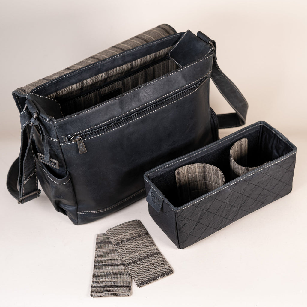 Leder Street-Messenger-Bag Trafalgar