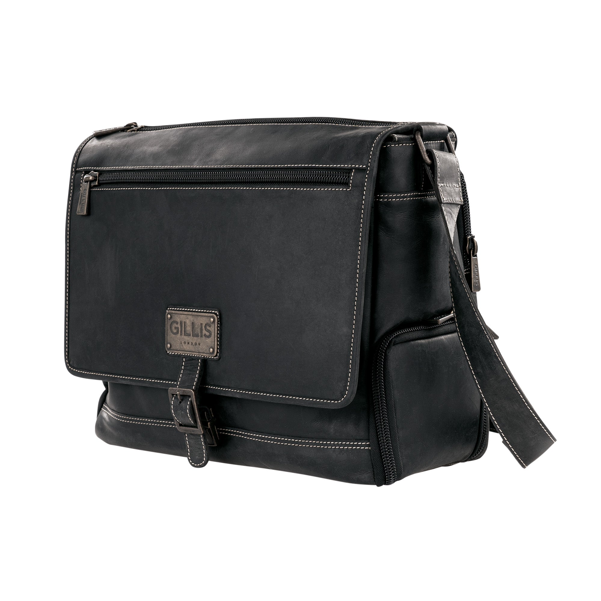 Leder Street-Messenger-Bag Trafalgar