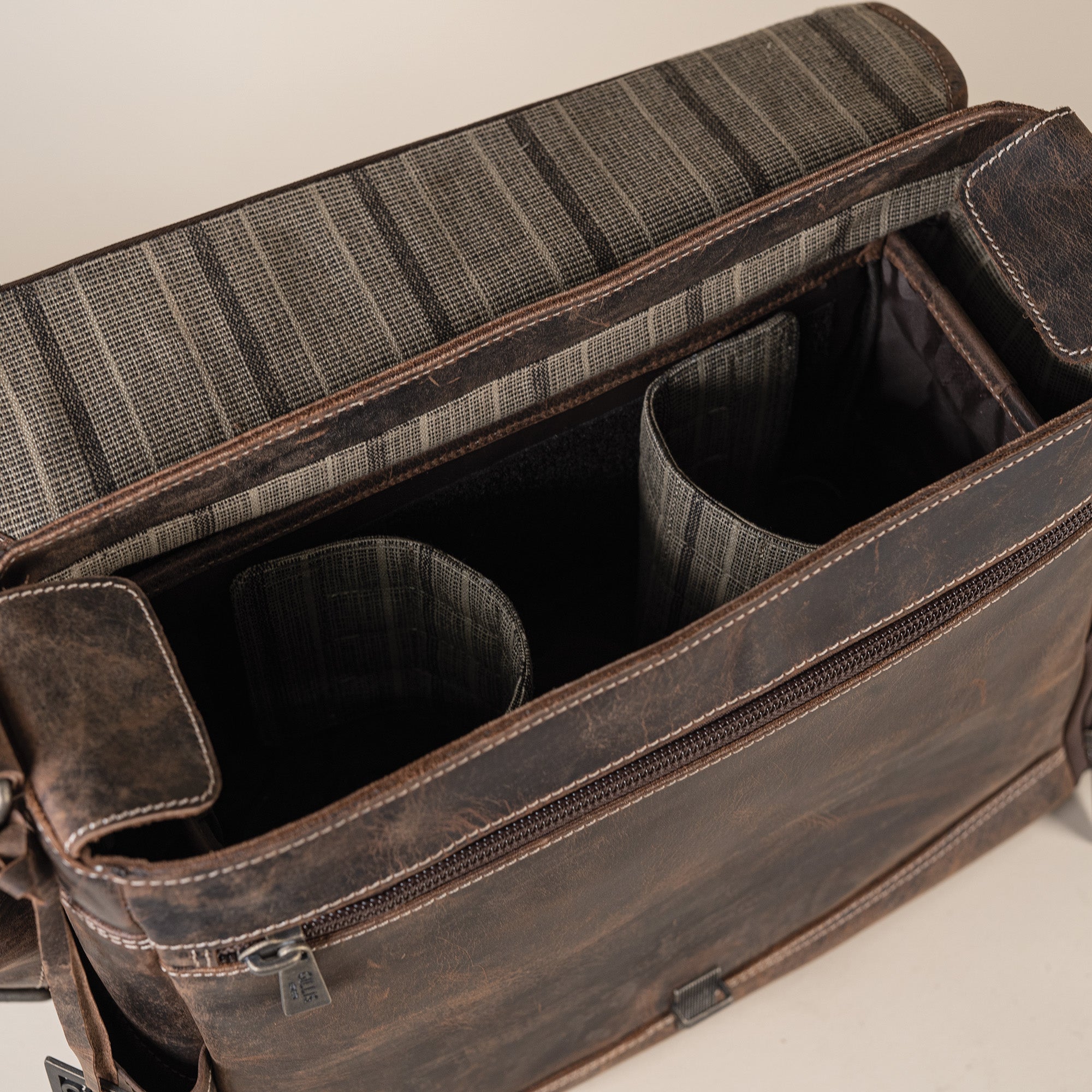 Leder Street-Messenger-Bag Trafalgar