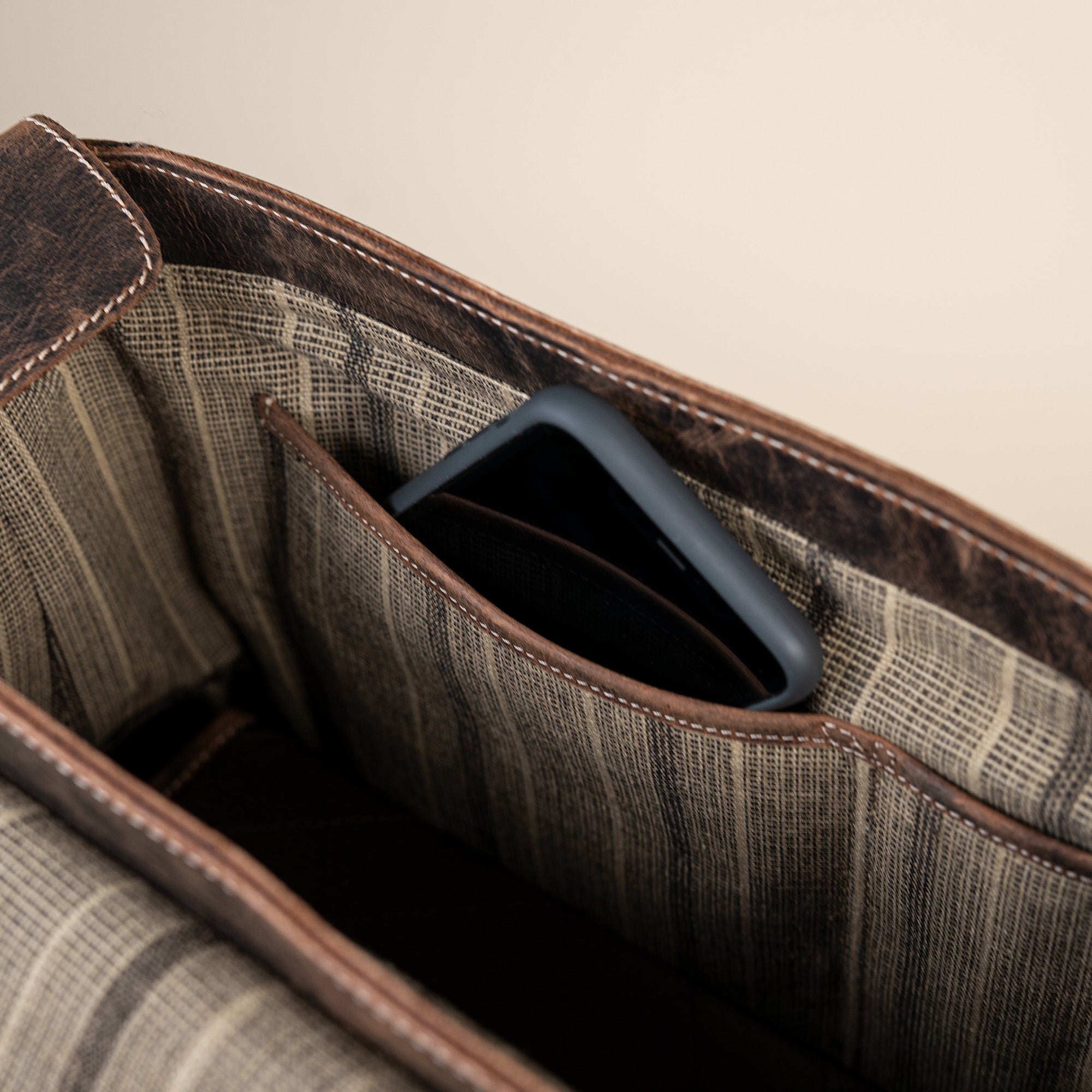 Leder Street-Messenger-Bag Trafalgar