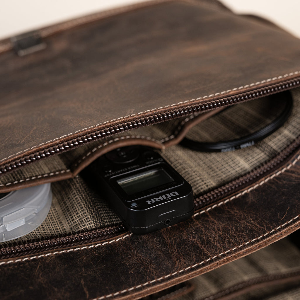 Leder Street-Messenger-Bag Trafalgar