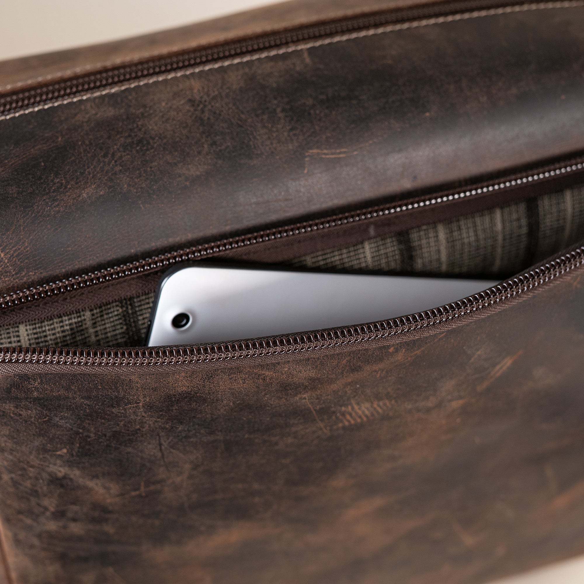 Leder Street-Messenger-Bag Trafalgar