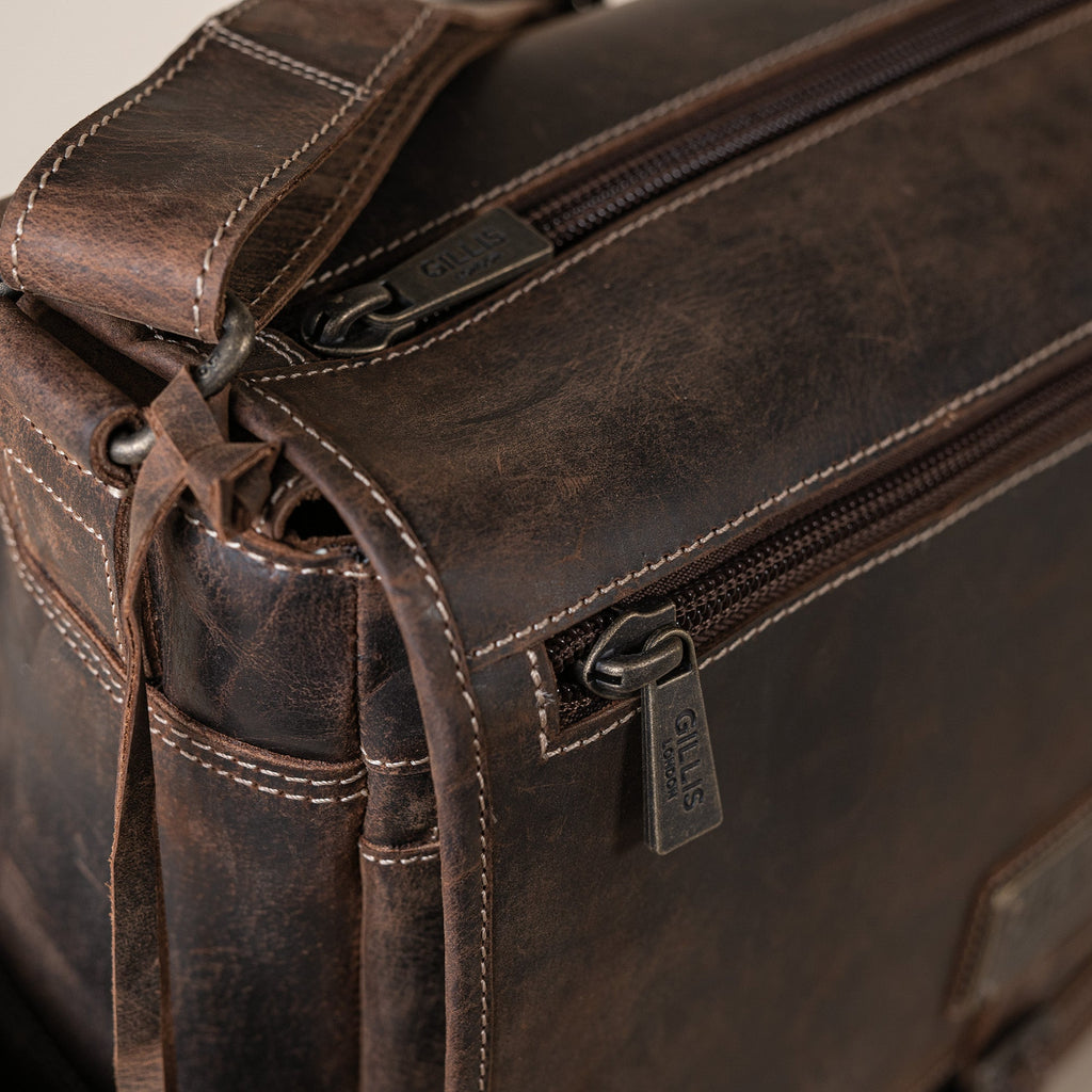 Leder Street-Messenger-Bag Trafalgar