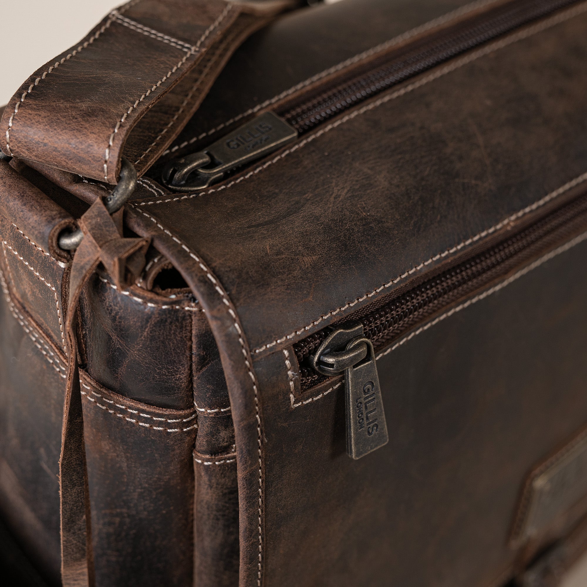 Leder Street-Messenger-Bag Trafalgar