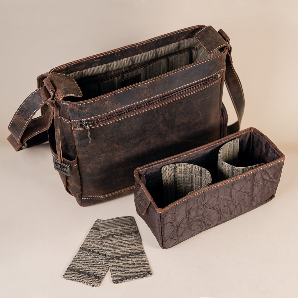 Leder Street-Messenger-Bag Trafalgar