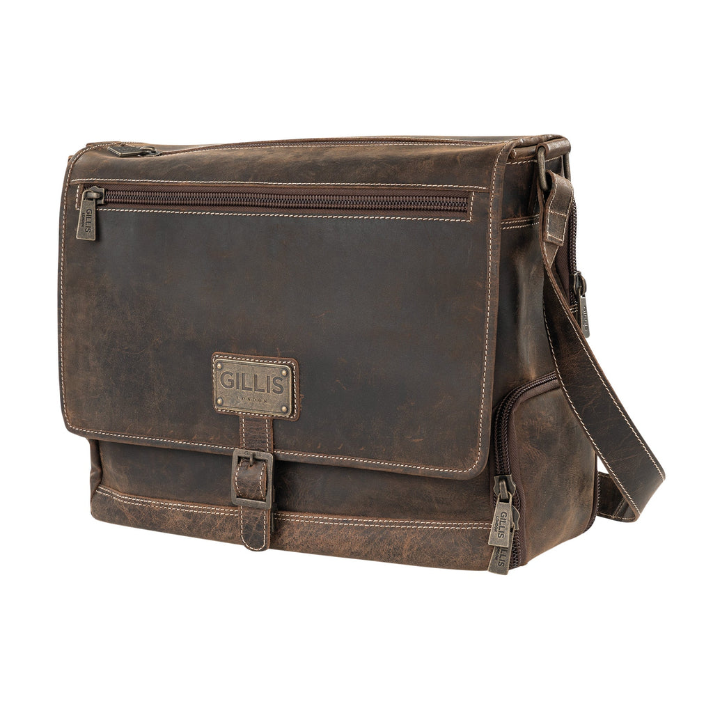 Leder Street-Messenger-Bag Trafalgar