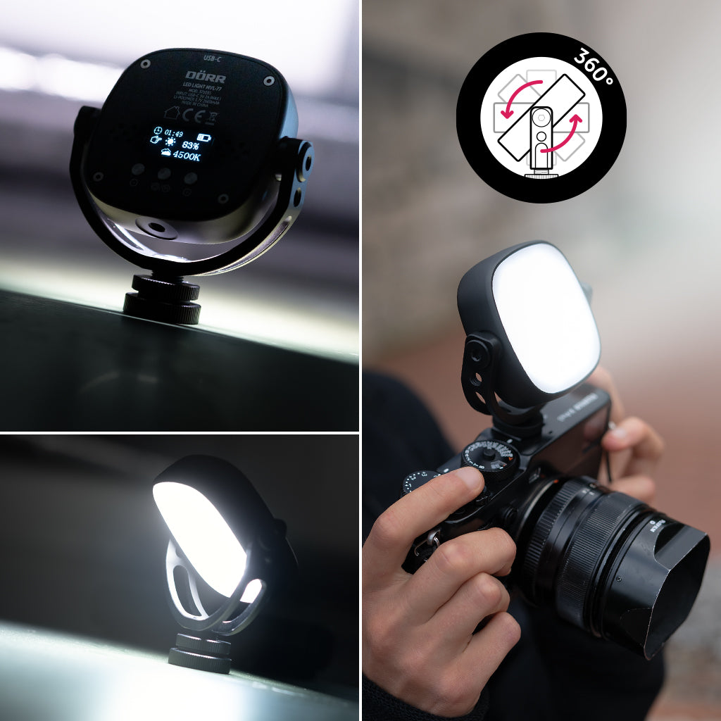 LED Videolicht MVL-77
