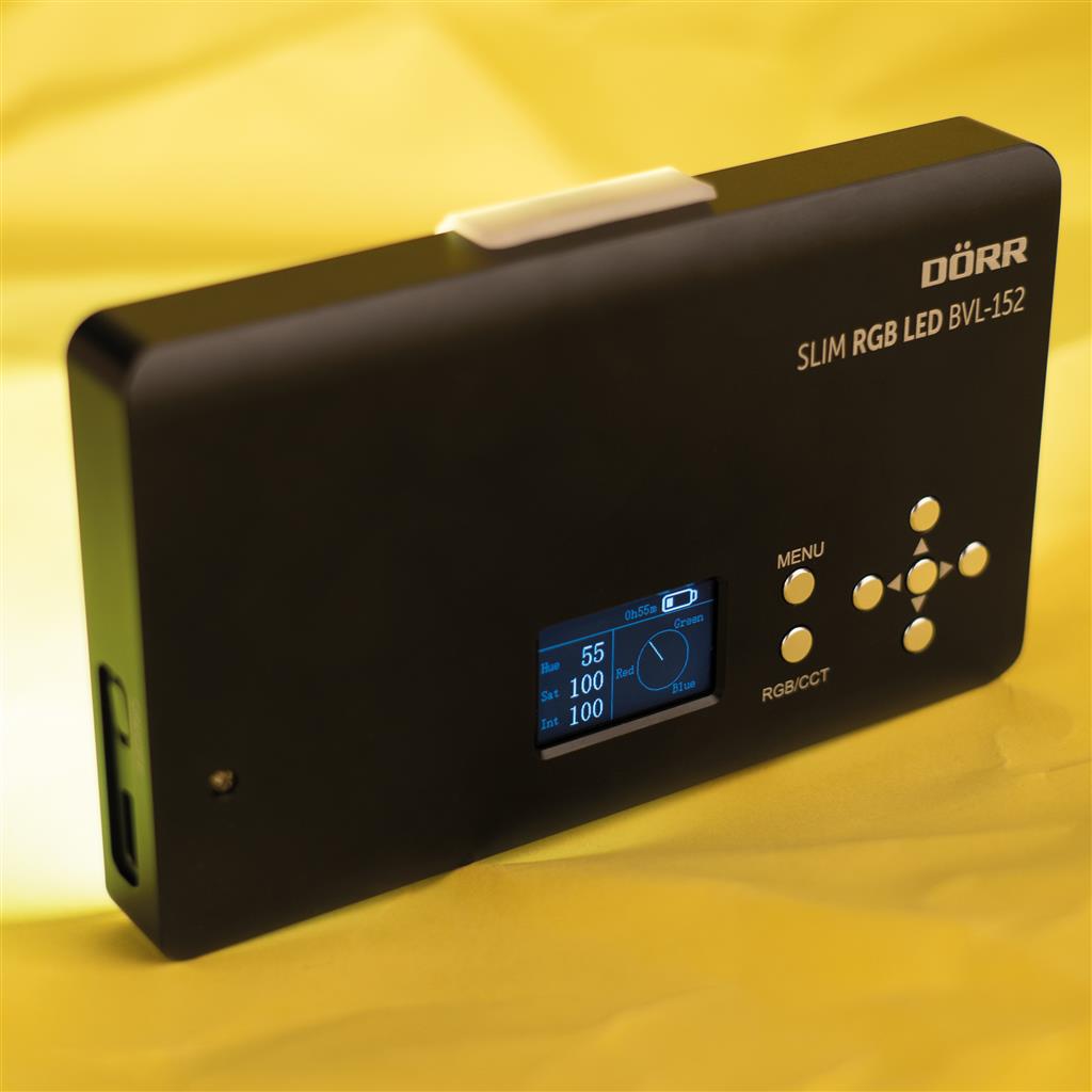 Slim RGB LED Videolicht BVL-152