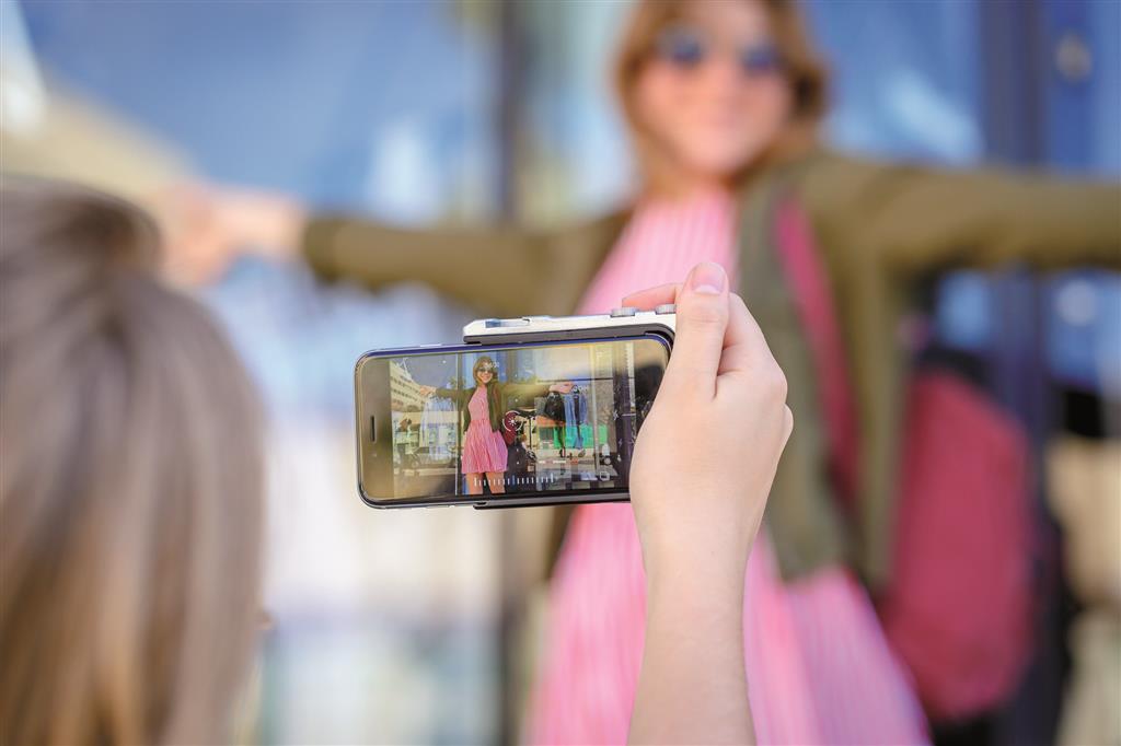 Smartphone Kamera Griff Pictar